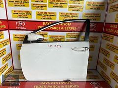 TOYOTA COROLLA SOL ÖN KAPI 2013-2018 DÜZ BEYAZ HATASIZ İÇİ AZ YA