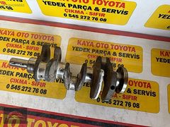 TOYOTA YARİS COROLLA KRANK MİLİ M15A MOTOR STANDART ÇIKMA ORJİNA