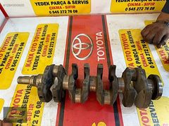 TOYOTA COROLLA 1.3 ENJEKSİYONLU 4E MOTOR KRANK MİLİ 1993-1998 EF