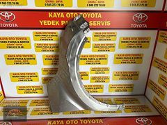 TOYOTA C-HR SAĞ ÖN ÇAMURLUK CHR 2017-2022 ÇIKMA ORJİNAL YEDEK PA