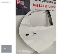 TOYOTA YARİS SAĞ ARKA KAPI ve TÜM PARÇALARI...MİL OTO