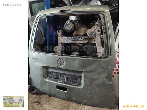 VOLKSWAGEN CADDY ARKA BAGAJ KAPAĞI