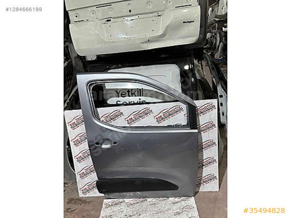 OPEL COMBO E GRİ SAĞ ÖN KAPI ORJINAL