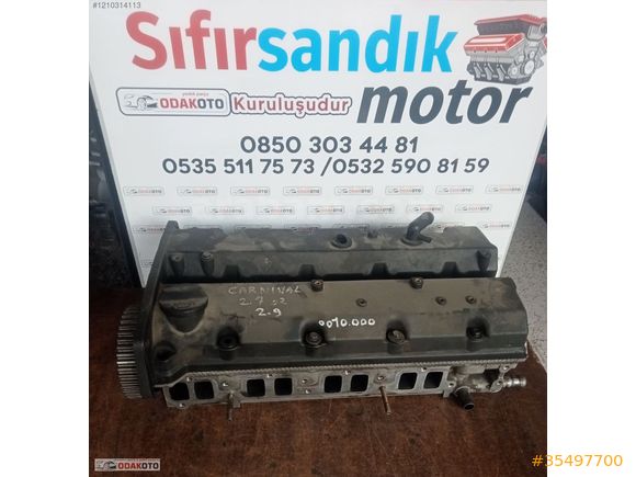 K56ak2a. Kia Carnıval 2.7 2.9 Çıkma Silindir Kapağı Orjinal Tmz