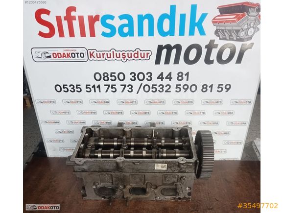 04b103403h Audi A1 1.4 Cus Çıkma Silindir Kapağı Orjinal Temiz