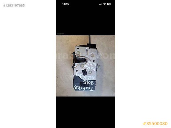 2015 MODEL RENAULT TRAFİC SOL ARKA BAGAJ KAPAĞI
