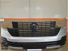 TRANSPORTER T8 ÖN TAMPON GÜMÜŞ GRİ ORJİNAL HATASIZ !