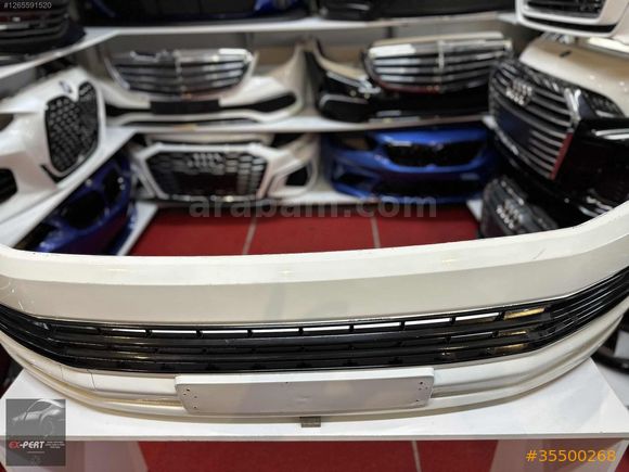 TRANSPORTER T7 ÖN TAMPON BEYAZ ORJİNAL !