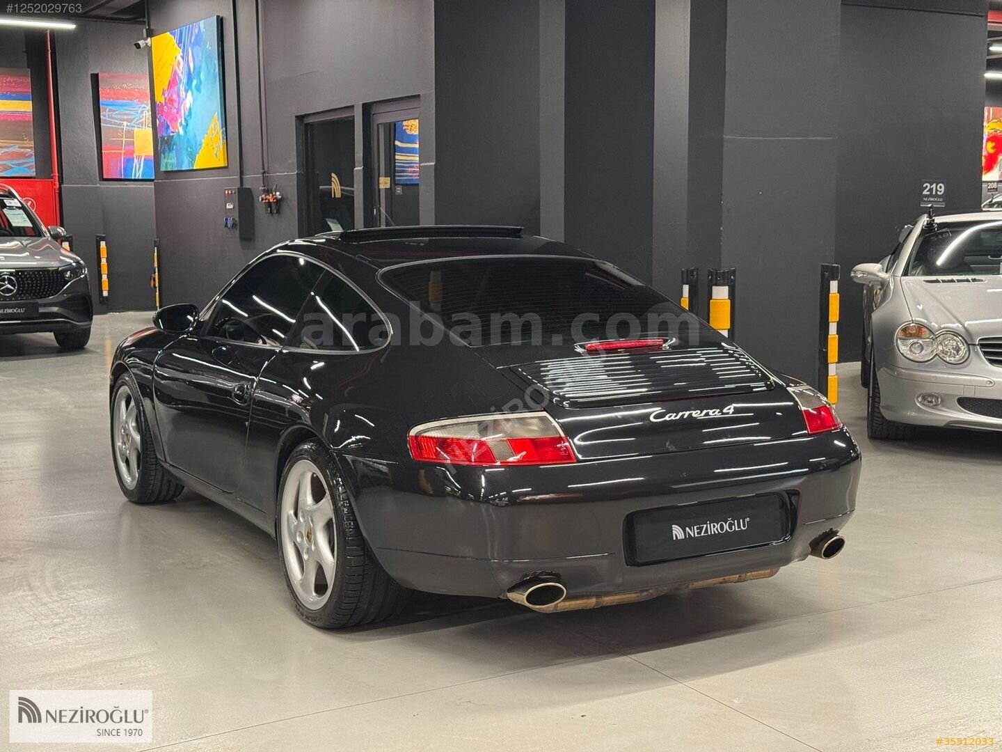 Galeriden Porsche 911 Carrera 4 2001 Model Ankara 157.916 km Siyah 4