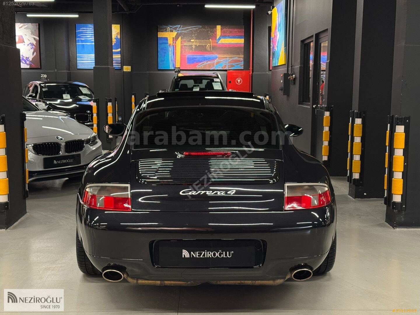 Galeriden Porsche 911 Carrera 4 2001 Model Ankara 157.916 km Siyah 5
