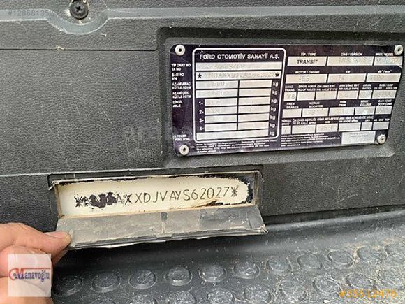 2001 MODEL FORD TRANSİT 190 P ORJİNAL KAMYONET