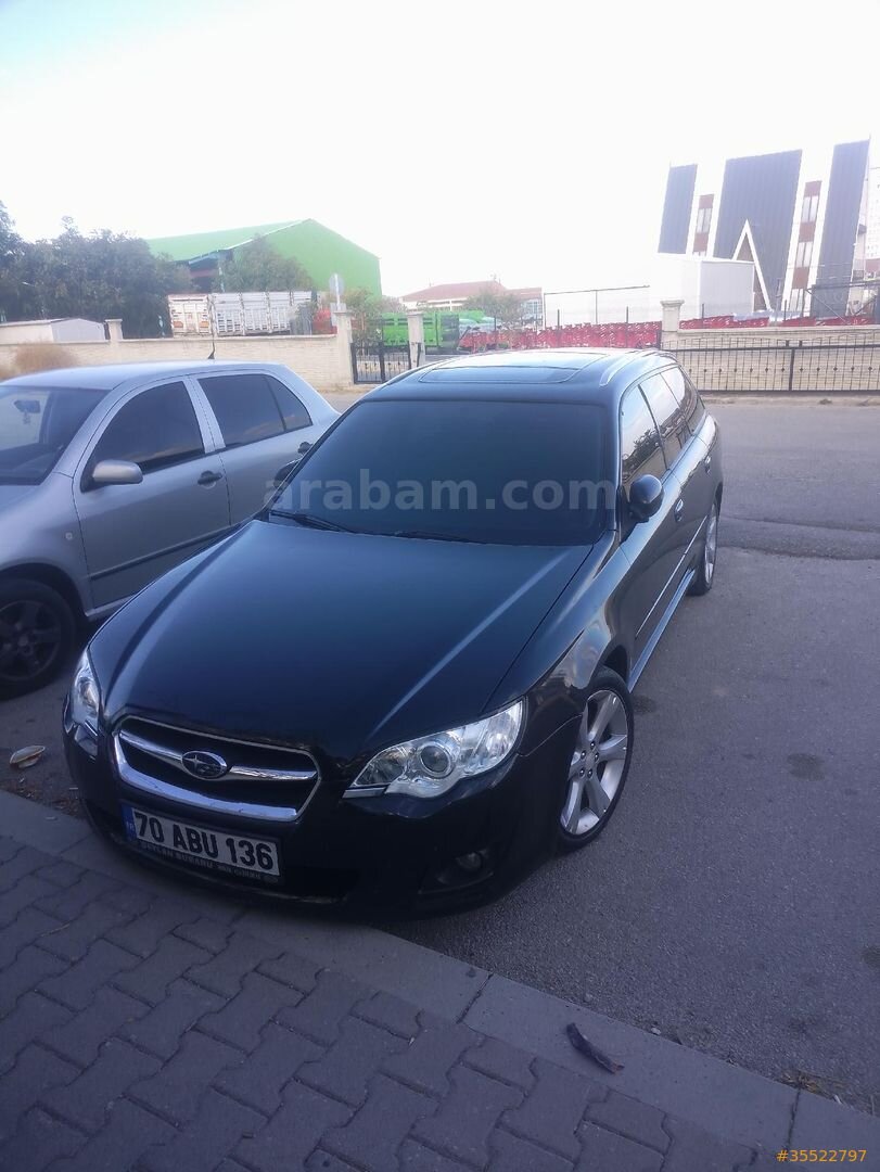 Sahibinden Subaru Legacy 2.0 SportWagon 2008 Model Karaman 254.000 km Siyah 3