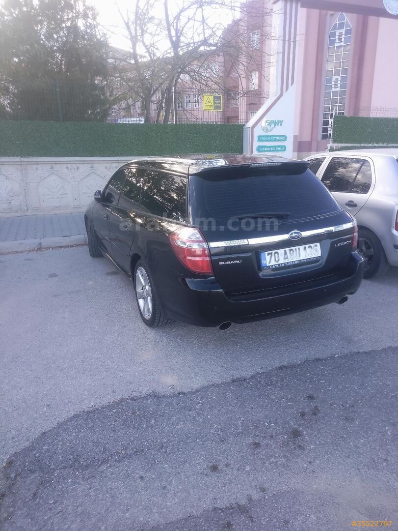 Sahibinden Subaru Legacy 2.0 SportWagon 2008 Model Karaman 254.000 km Siyah 5