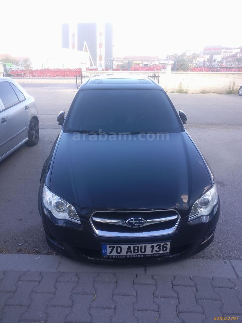 Sahibinden Subaru Legacy 2.0 SportWagon 2008 Model Karaman 254.000 km Siyah 2