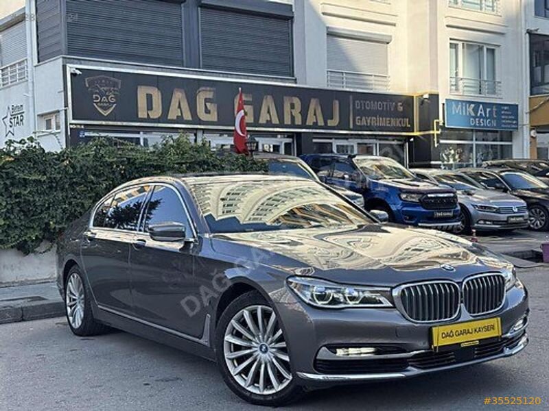 Galeriden BMW 7 Serisi 740e xDrive Long Executive Lounge 2017 Model Kayseri 167.000 km Gri