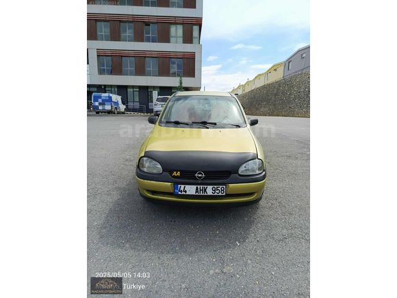 1997 OPEL CORSA 1.4 SWİNG OTOMATİK BAKIMLI TAVAN HARİC BOYALI
