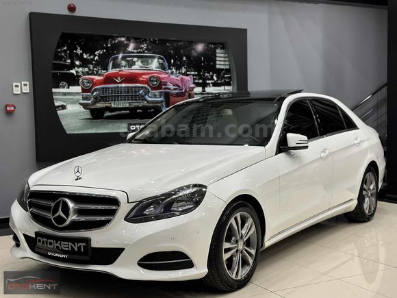 OTOKENT'TEN 2015 MERCEDES-BENZ E180 ELİTE CAM TAVAN'LI İÇİ BEJ