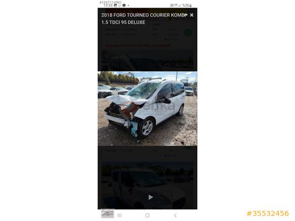 Ford Courier kople motor