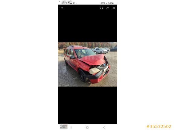 dacia logan kople motor