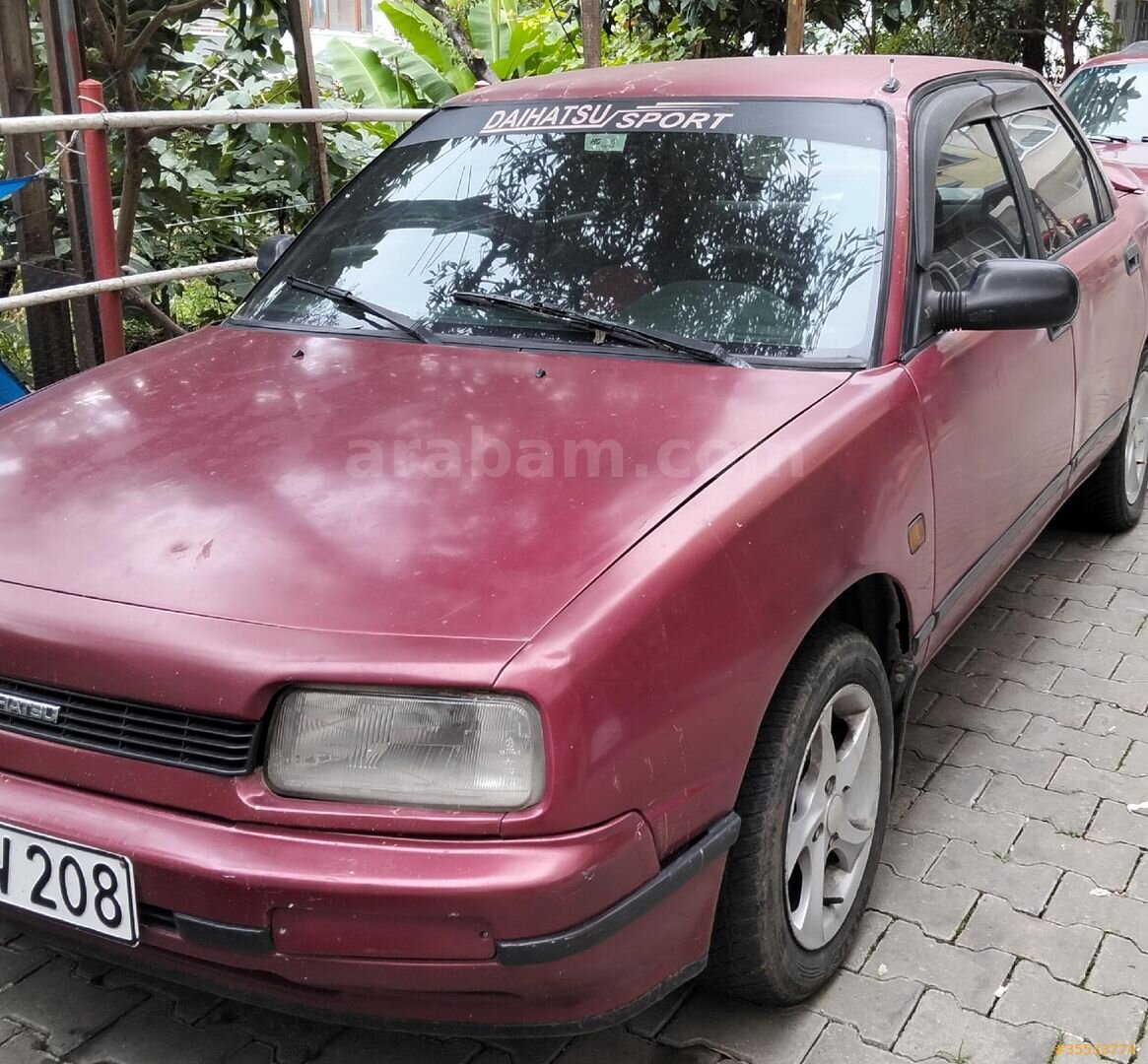 Sahibinden Daihatsu Applause 1.6 Li 1991 Model Trabzon 250.000 km Kırmızı 2