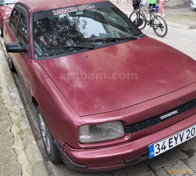 Sahibinden Daihatsu Applause 1.6 Li 1991 Model Trabzon 250.000 km Kırmızı