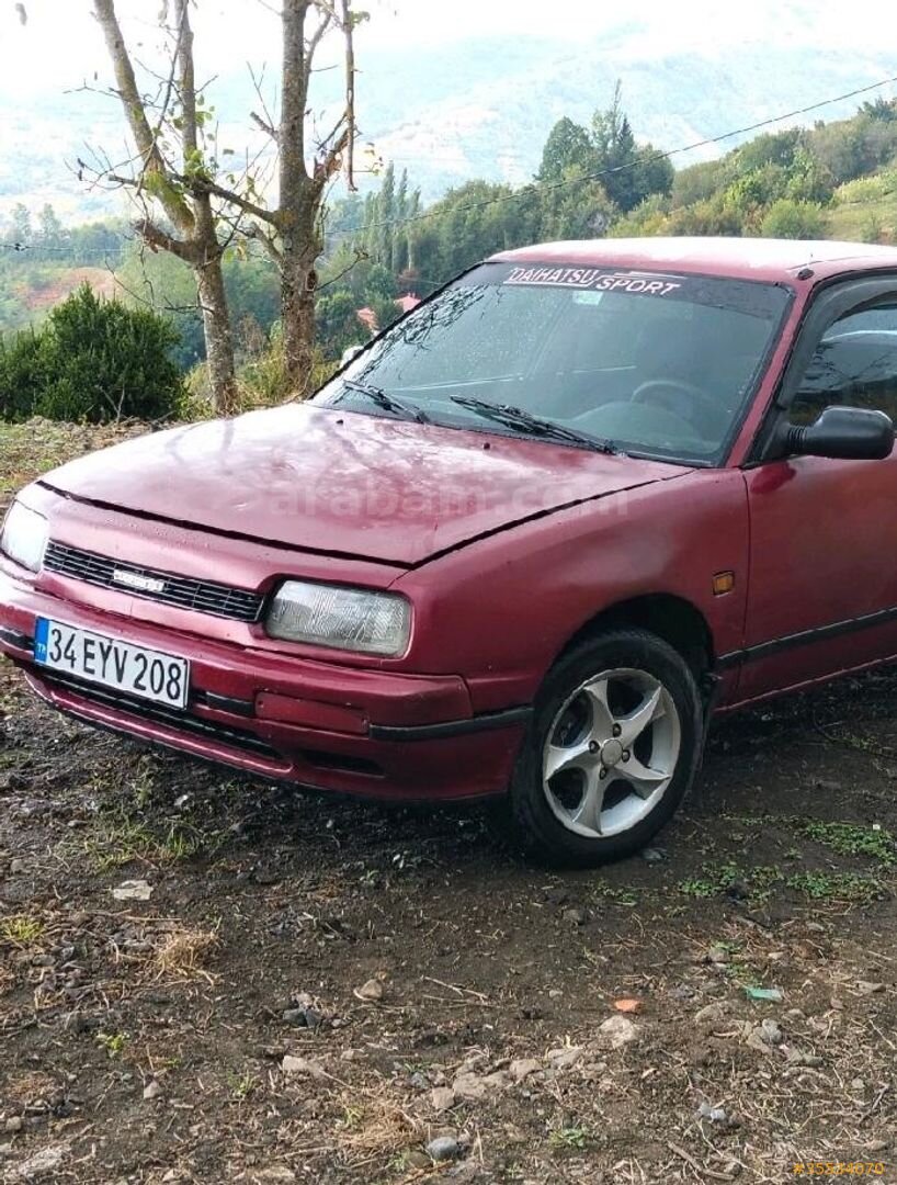 Sahibinden Daihatsu Applause 1.6 Li 1991 Model Trabzon 250.000 km Kırmızı 2