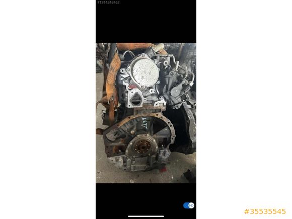 Renault master4 çift turbo 2.3 dci motor