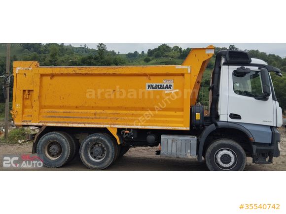 70.896 KM+2020MODEL MERCEDES+AROCS+3342+HARDOX DAMPER