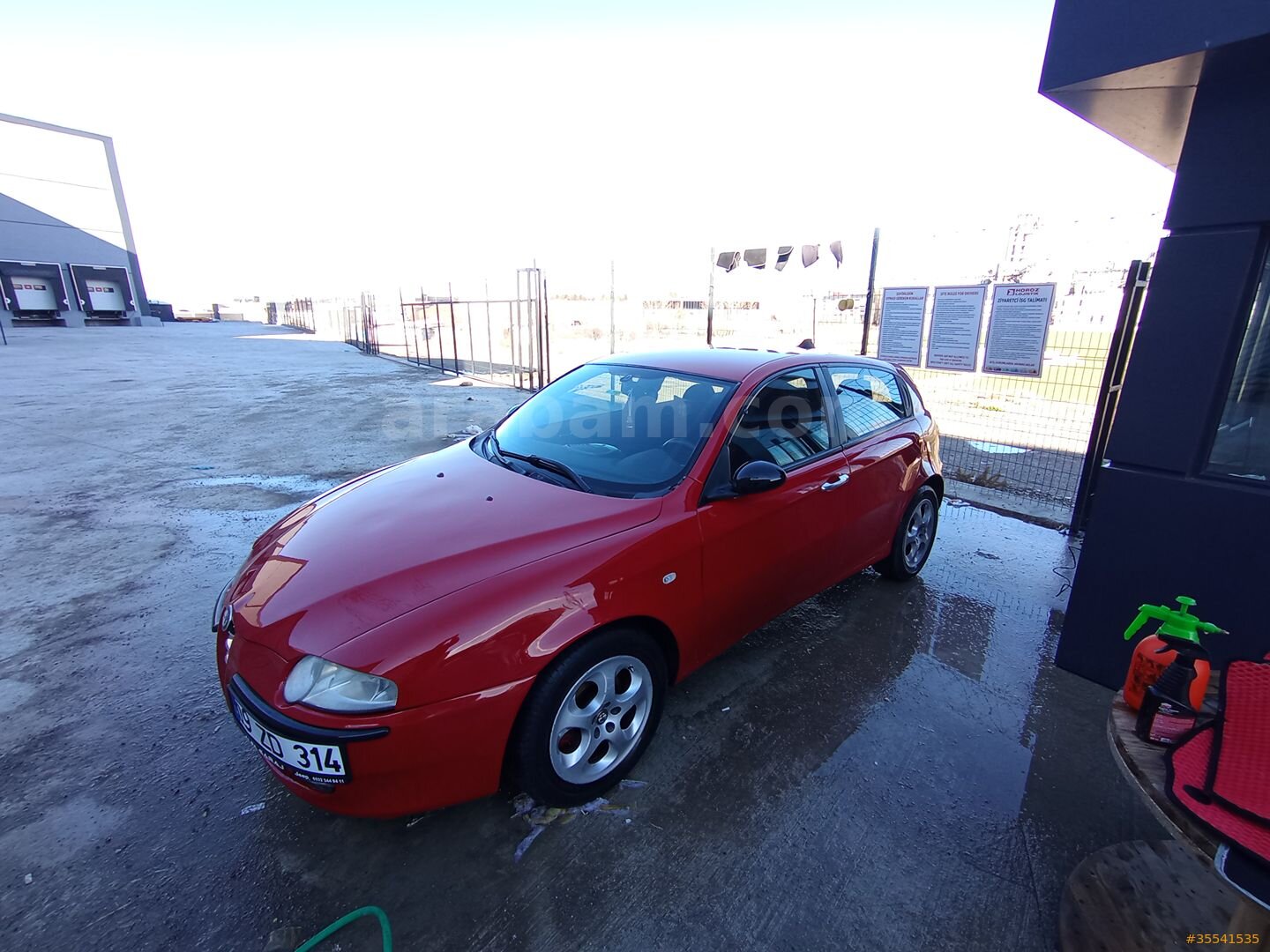 Sahibinden Alfa Romeo 147 1.6 TS Distinctive 2004 Model Ankara 318.000 km Kırmızı 3