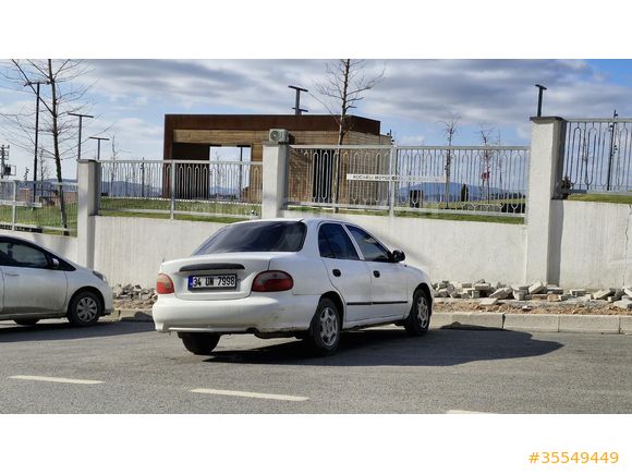 Sahibinden Hyundai Accent 1.3 LX 2000 Model  250000 km Beyaz