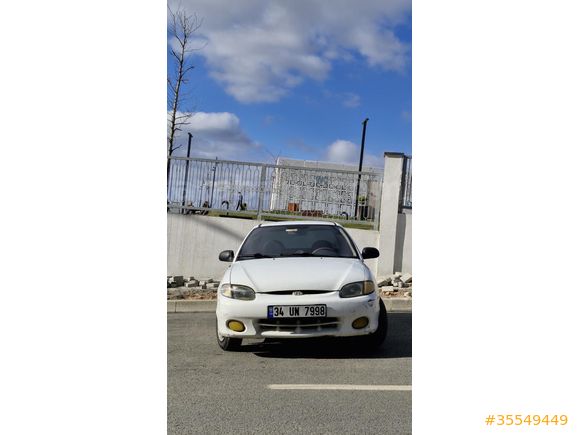 Sahibinden Hyundai Accent 1.3 LX 2000 Model  250000 km Beyaz