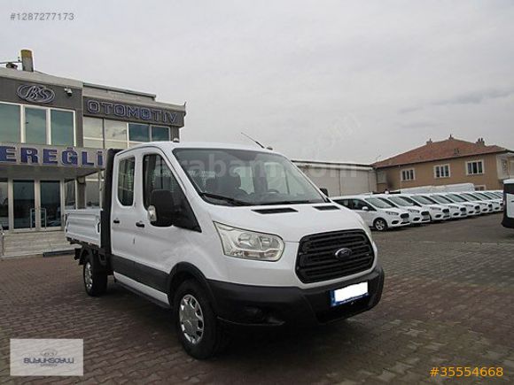 BÜYÜKSOYLU'DAN 2015 FORD TRANSIT 350M ÇİFT KABİN AC