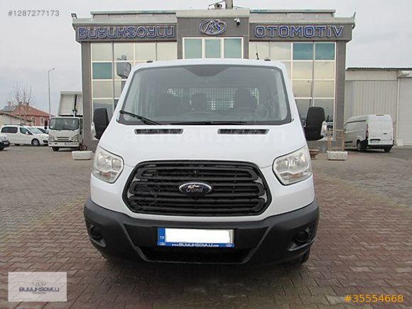BÜYÜKSOYLU'DAN 2015 FORD TRANSIT 350M ÇİFT KABİN AC