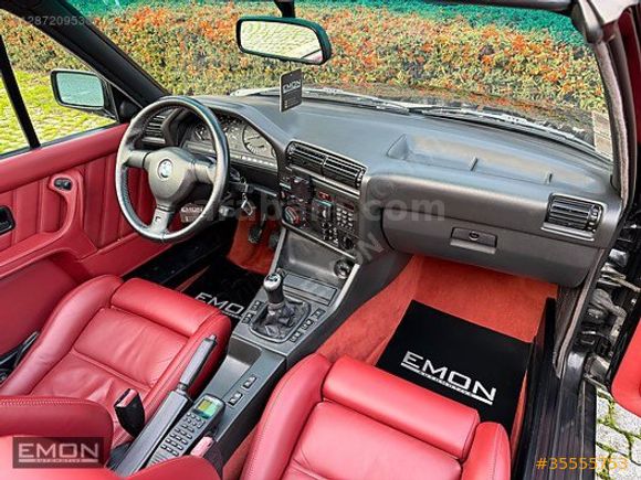| EMON | 1988 BMW E30 CABRIO CARDINAL KIRMIZI AZEV HARDTOP M2