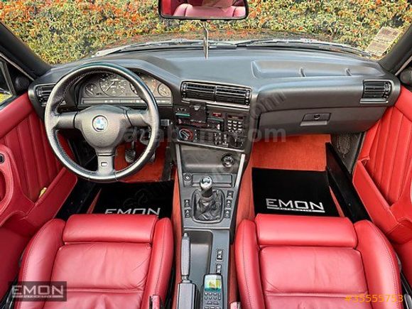 | EMON | 1988 BMW E30 CABRIO CARDINAL KIRMIZI AZEV HARDTOP M2