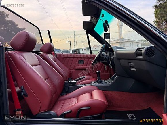| EMON | 1988 BMW E30 CABRIO CARDINAL KIRMIZI AZEV HARDTOP M2