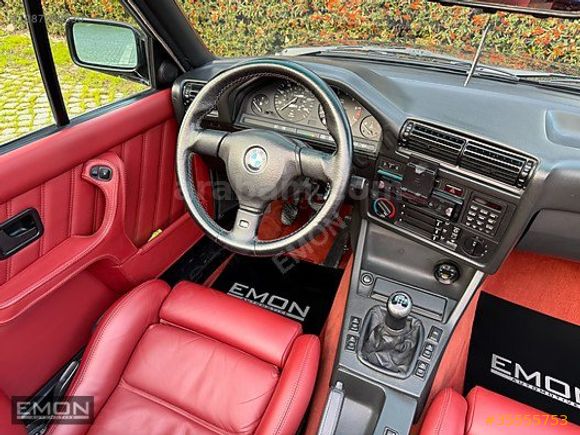 | EMON | 1988 BMW E30 CABRIO CARDINAL KIRMIZI AZEV HARDTOP M2