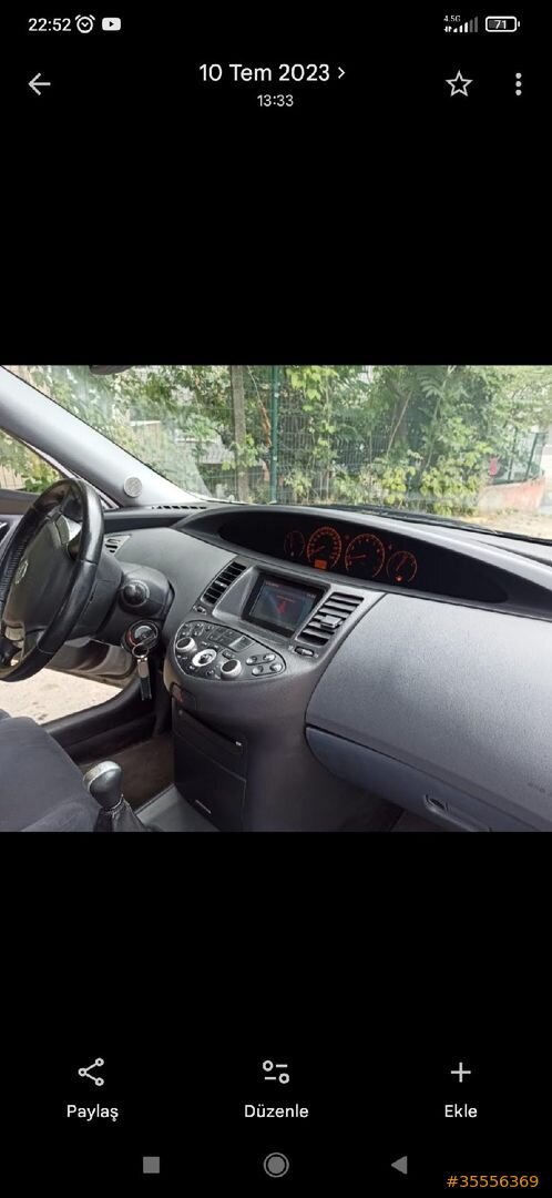 Sahibinden Nissan Primera 1.6 Tekna 2006 Model İstanbul 171.500 km Gri (Gümüş) 7
