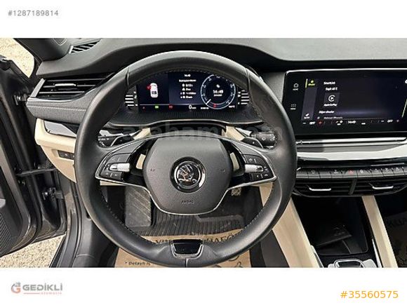 GEDİKLİ OTOMOTİV'DEN 2023 SKODA OCTAVİA 1.5 E-TECH PREMİUM TEMİZ