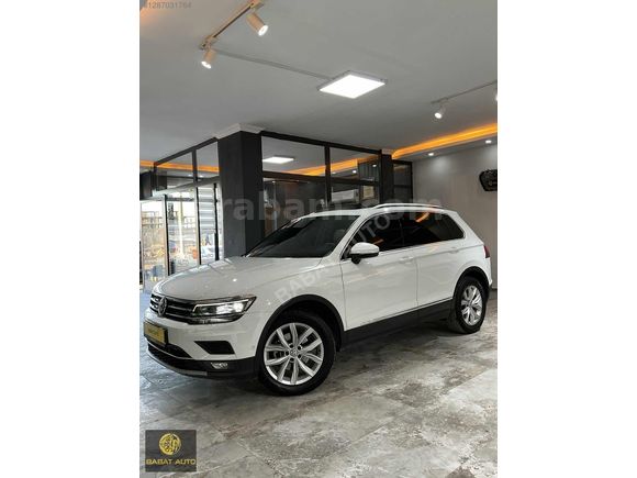 2019 VW TİGUAN HİGHLİNE 1.6 TDI ISITMA CAM TAVAN LED BEJ DÖŞEME