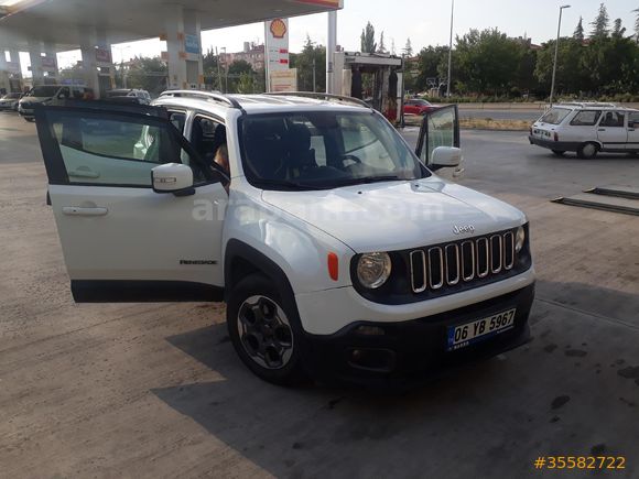 Sahibinden Jeep Renegade 1.6 MultiJet Longitude 2016 Model Ankara