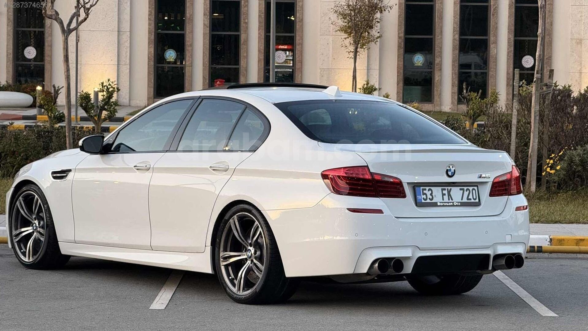Galeriden BMW M Serisi M5 2014 Model Rize 203.000 km Beyaz 4