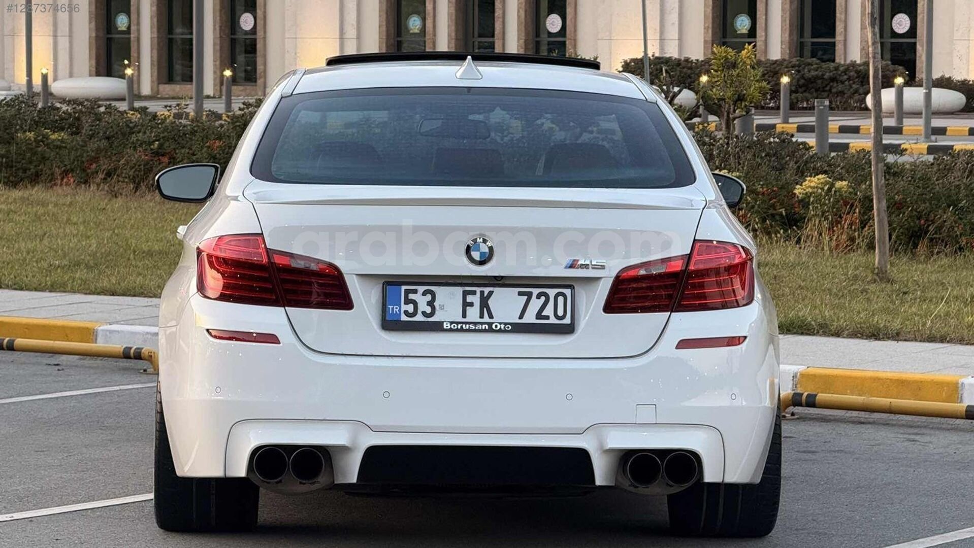 Galeriden BMW M Serisi M5 2014 Model Rize 203.000 km Beyaz 3