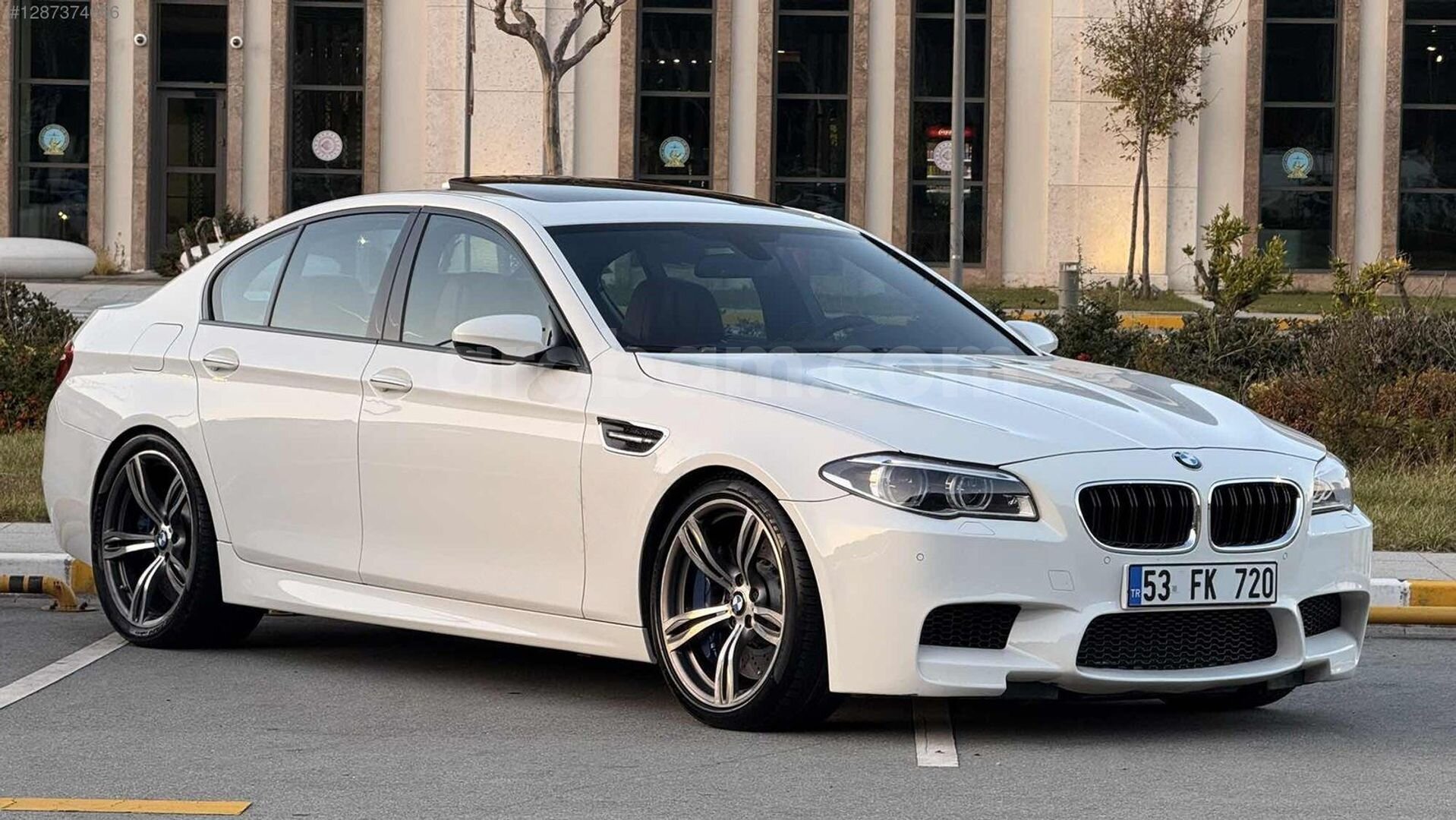 Galeriden BMW M Serisi M5 2014 Model Rize 203.000 km Beyaz 6