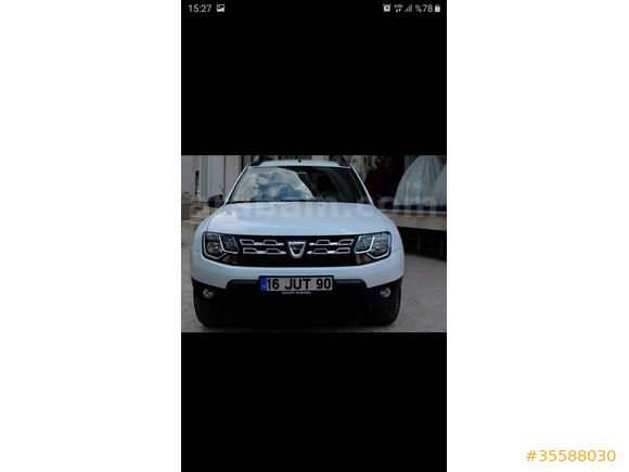 Sahibinden Dacia Duster 1.5 dCi Laureate 2017 Model