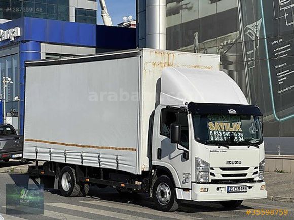 HUZUR'DAN 2018_ISUZU_10LONG_KAYAR_PERDE 200BİNDE_10TON_HATASIZ