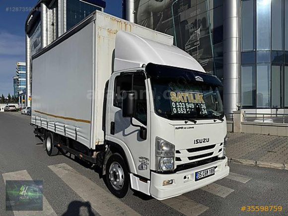 HUZUR'DAN 2018_ISUZU_10LONG_KAYAR_PERDE 200BİNDE_10TON_HATASIZ