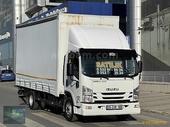 HUZUR'DAN 2018_ISUZU_10LONG_KAYAR_PERDE 200BİNDE_10TON_HATASIZ