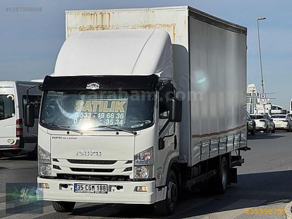 HUZUR'DAN 2018_ISUZU_10LONG_KAYAR_PERDE 200BİNDE_10TON_HATASIZ