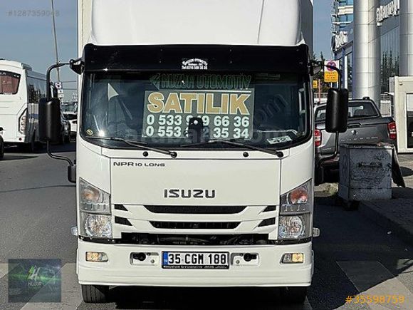 HUZUR'DAN 2018_ISUZU_10LONG_KAYAR_PERDE 200BİNDE_10TON_HATASIZ
